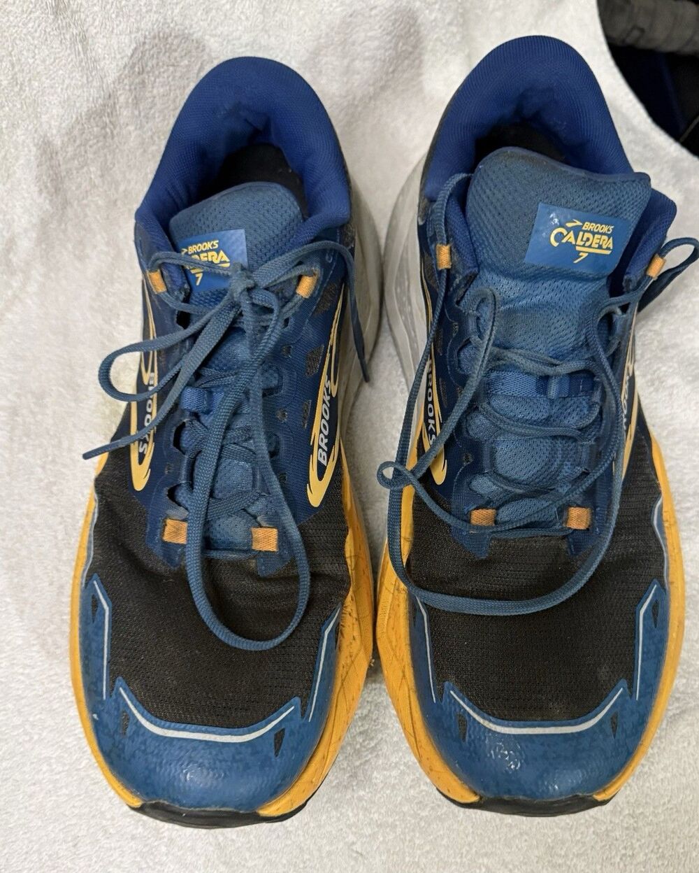 Men's Brooks Caldera 7 Trail Running Shoes Size 13